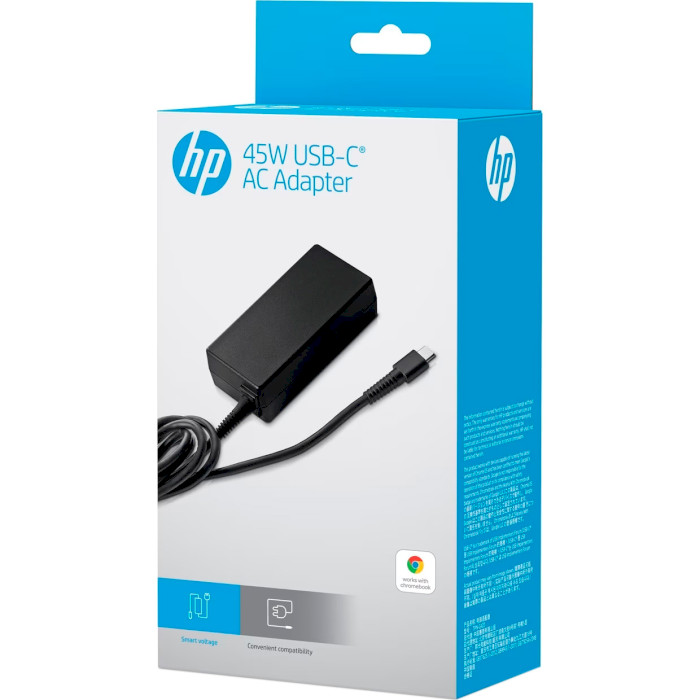 Блок питания HP 45W USB-C AC Adapter 45W (N8N14AA)