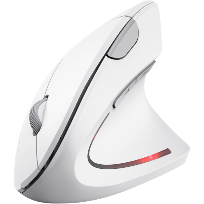 Вертикальна миша TRUST Verto Ergonomic Wireless White (25132)