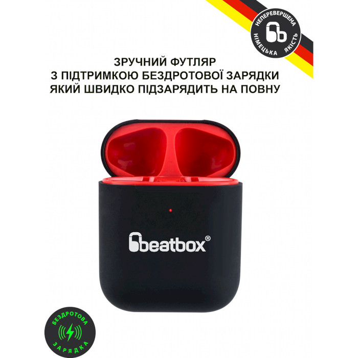 Наушники BEATBOX Pods Air 2 Black/Red