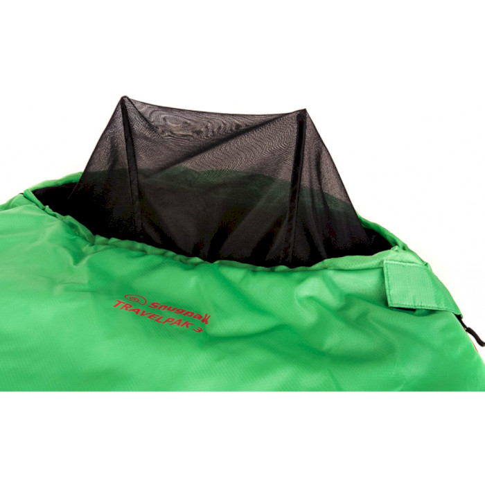 Спальный мешок SNUGPAK Travelpak 3 -3°C Green Left