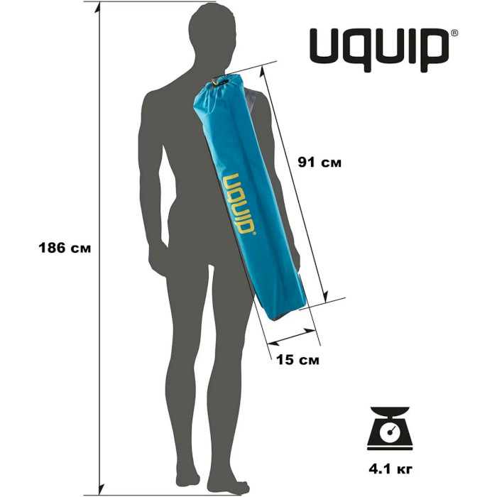 Кемпінговий стіл UQUIP Variety M 90x53см Gray