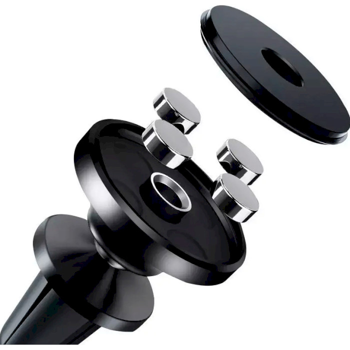 Автотримач для смартфона PROOVE Heavy Metal Air Outlet Car Mount Black