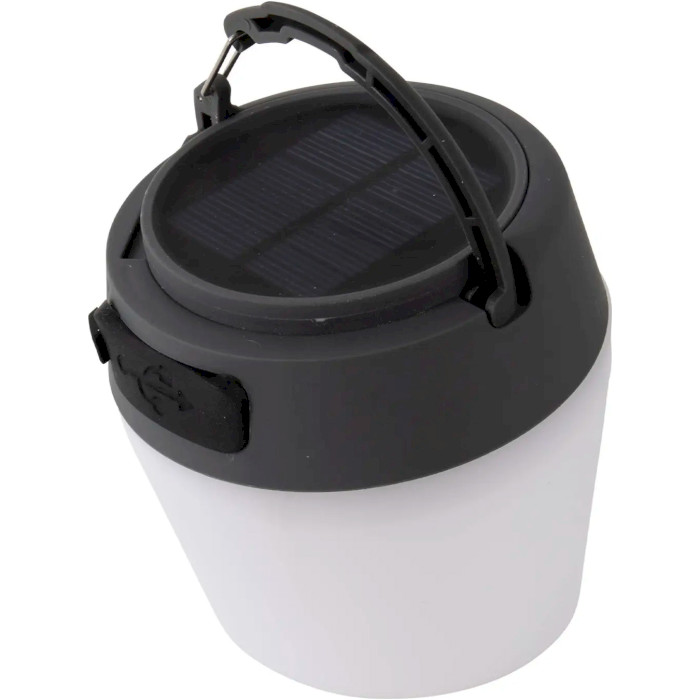 Ліхтар кемпінговий BO-CAMP Wega Powerbank Solar White/Gray/Black (5818735)