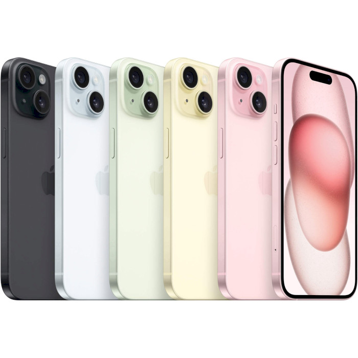 Смартфон APPLE iPhone 15 128GB Pink (MTP13RX/A)