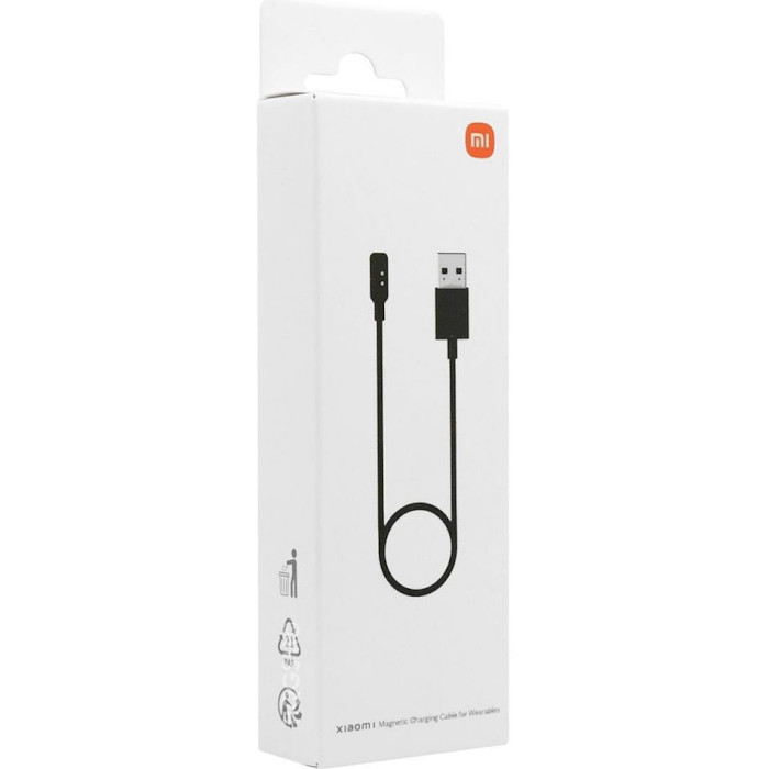 Зарядний кабель XIAOMI Magnetic Charging Cable for Wearables USB-A 0.5м Black (BHR6548GL)