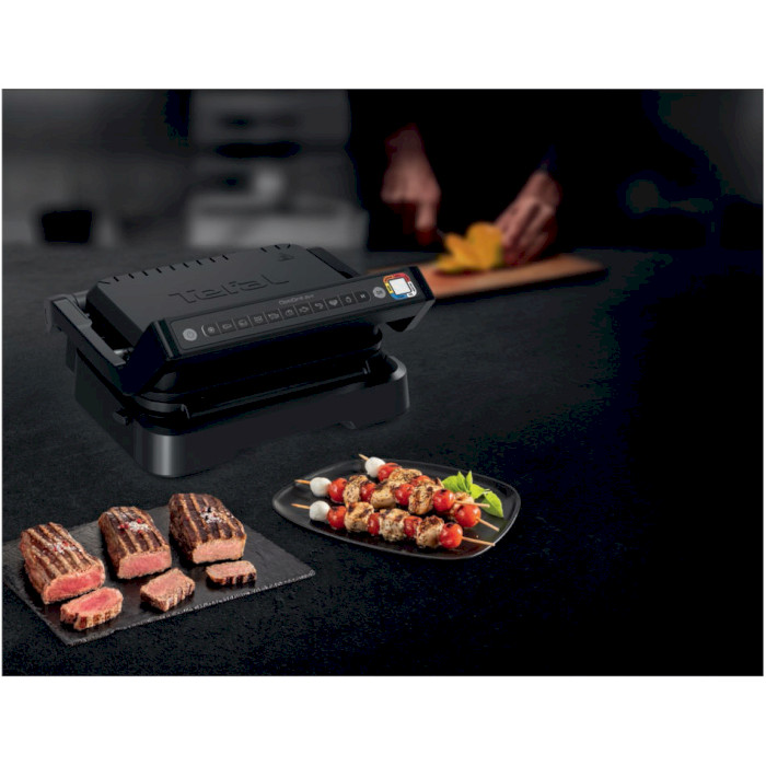 Электрогриль TEFAL OptiGrill 2-in-1 GC772 Black (GC772830)