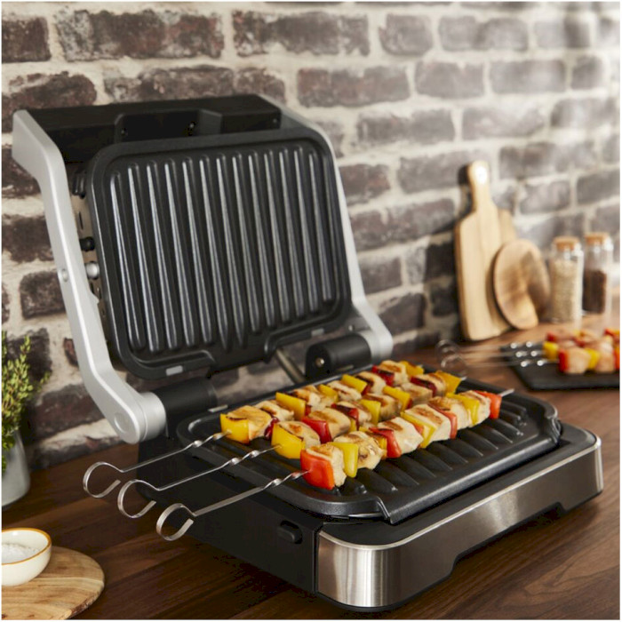 Електрогриль TEFAL OptiGrill 2-in-1 GC772 Inox (GC772D30)