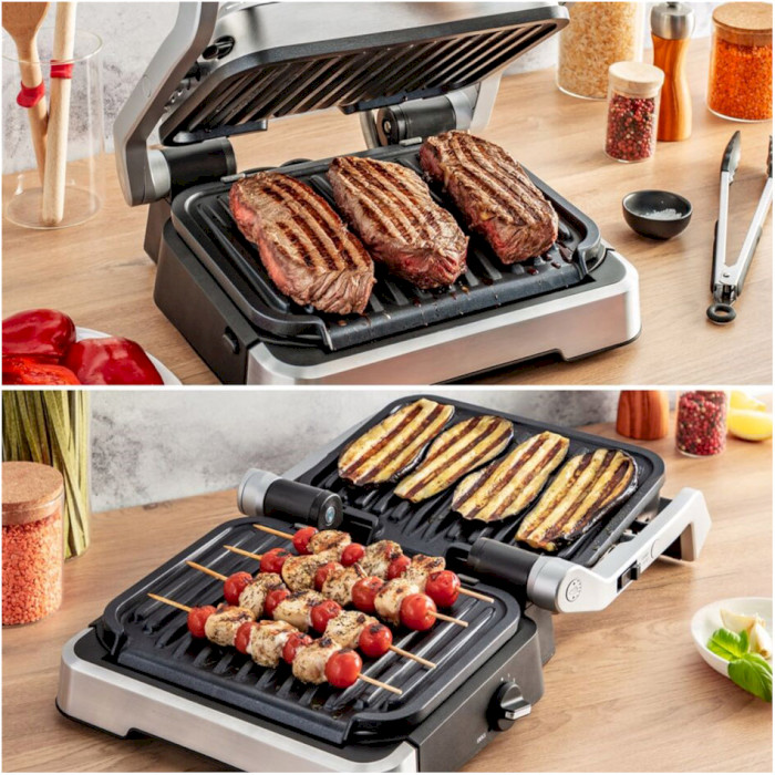 Электрогриль TEFAL OptiGrill 2-in-1 GC772 Inox (GC772D30)