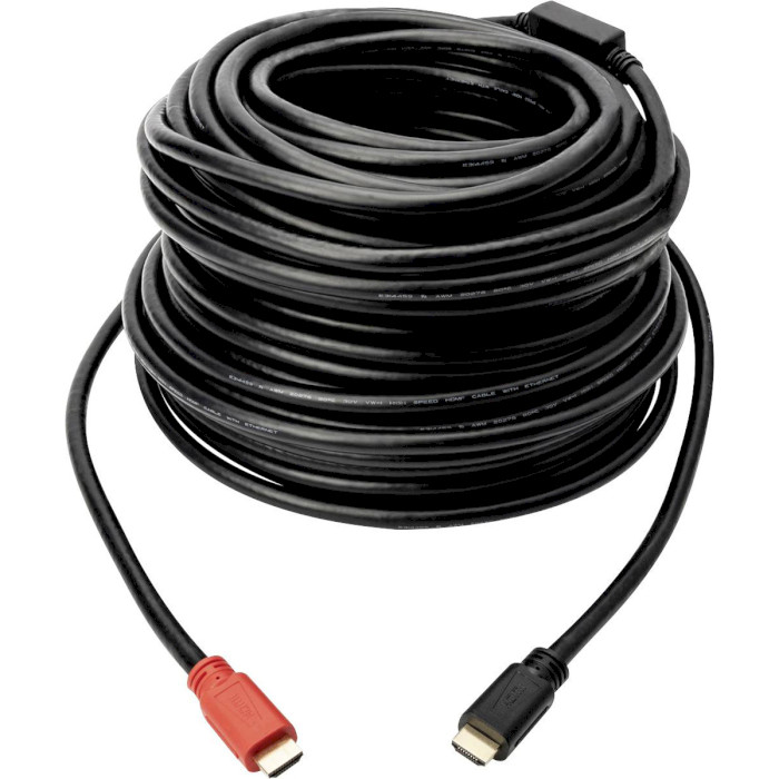 Кабель DIGITUS High Speed Connection Cable w/Ethernet/Amplifier HDMI v1.4 15м Black (AK-330118-150-S)