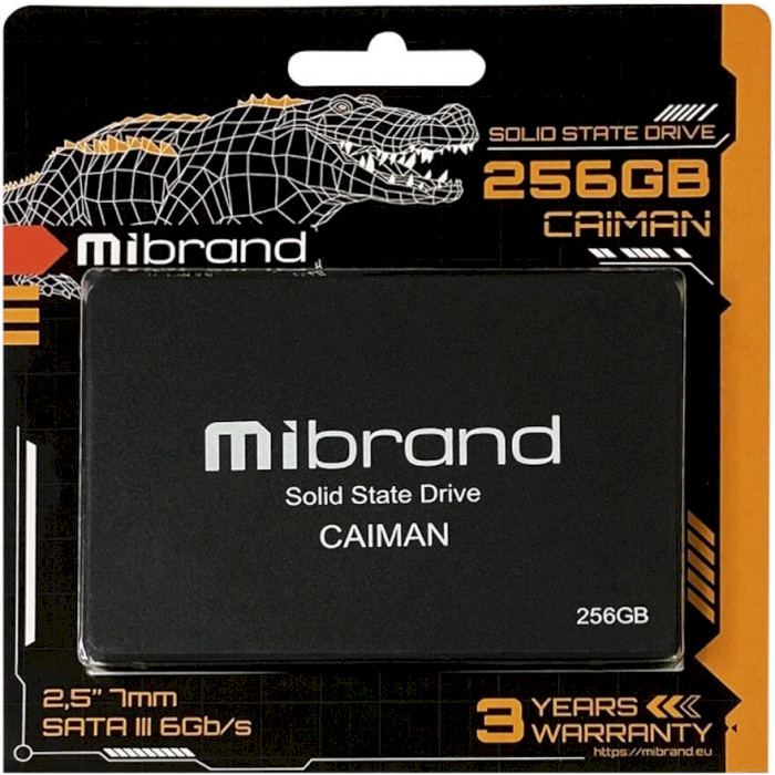 SSD диск MIBRAND Caiman 256GB 2.5" SATA (MI2.5SSD/CA256GBST)