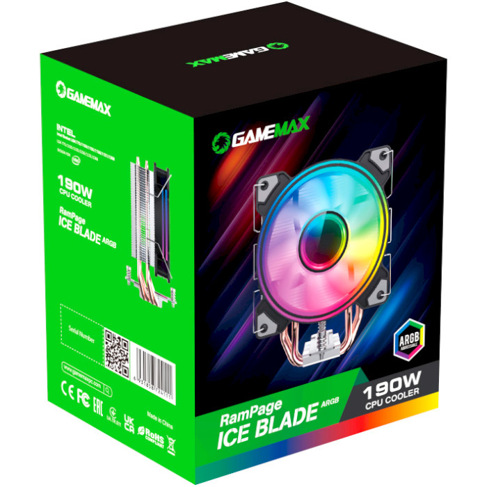 Кулер для процесора GAMEMAX Ice Blade ARGB