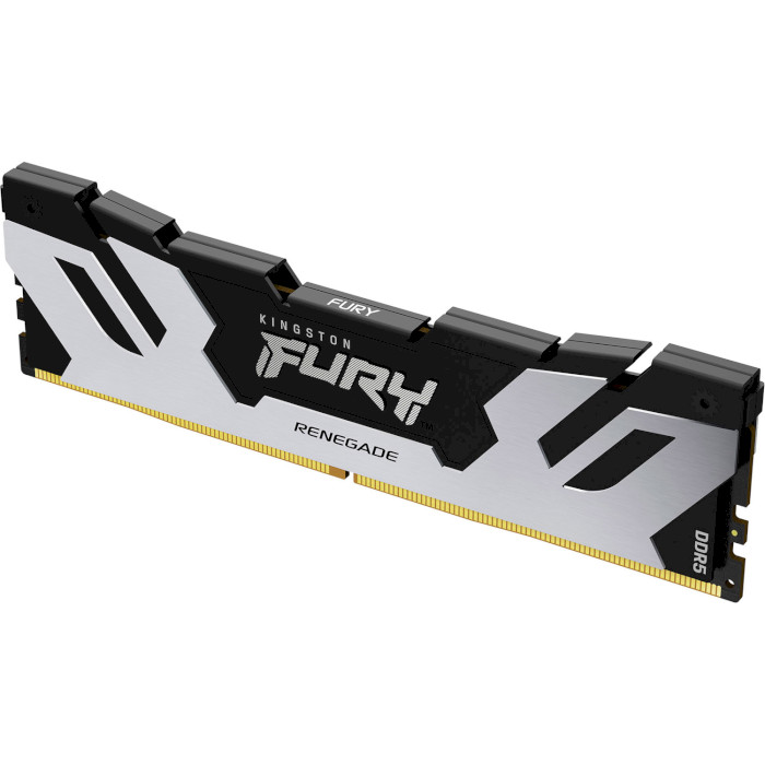 Модуль памяти KINGSTON FURY Renegade Black/Silver DDR5 7200MHz 24GB (KF572C38RS-24)