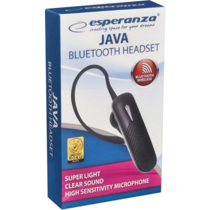 Bluetooth гарнитура ESPERANZA Juva Black