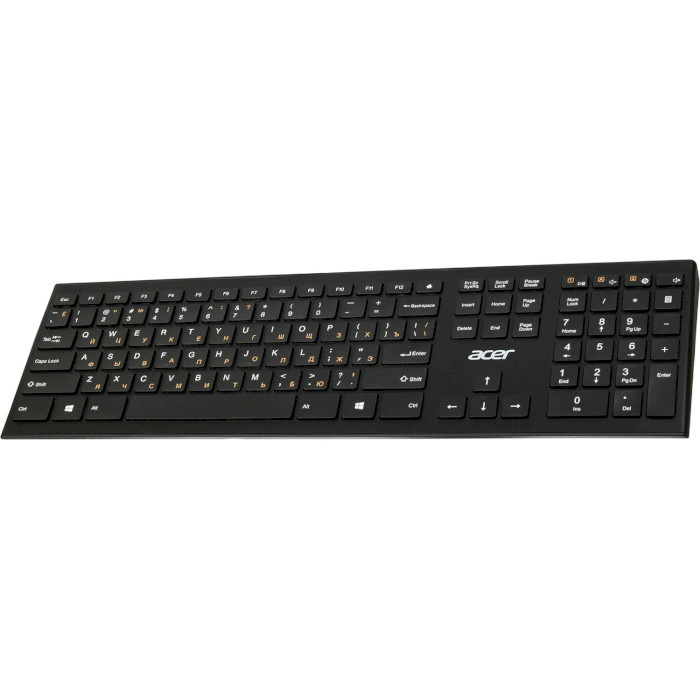 Клавиатура беспроводная ACER OKR010 Black (ZL.KBDEE.010)