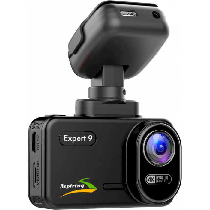 Автомобільний відеореєстратор з камерою заднього виду ASPIRING Expert 9 (EX123SS)