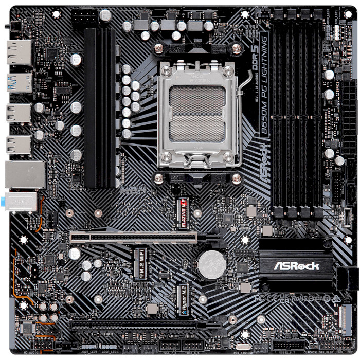 Материнська плата ASROCK B650M PG Lightning