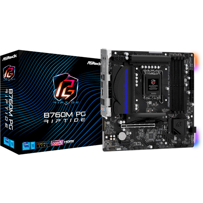 Материнська плата ASROCK B760M PG Riptide