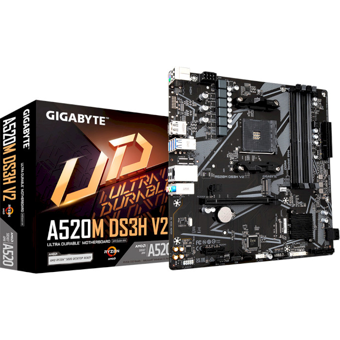 Материнська плата GIGABYTE A520M DS3H V2