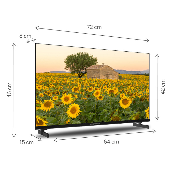 Телевізор THOMSON 32" LED 32HA2S13 Black