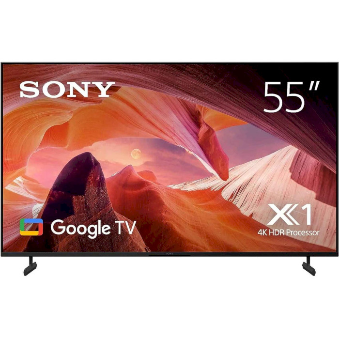 Телевизор SONY 55" LED 4K KD-55X80L Black (KD55X80L)