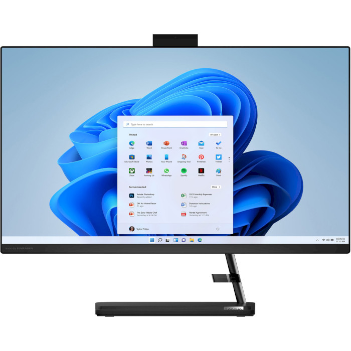 Моноблок LENOVO IdeaCentre AIO 3 27IAP7 Black (F0GJ00T6UO)