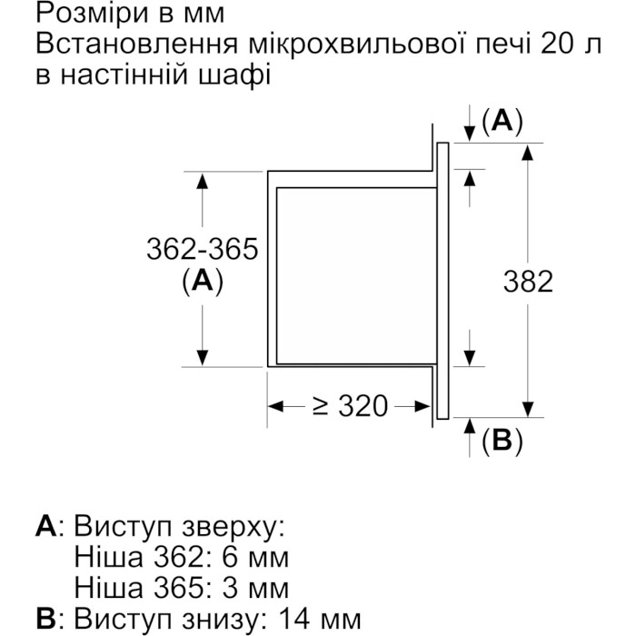 Встраиваемая микроволновая печь BOSCH Serie 2 BEL623MD3