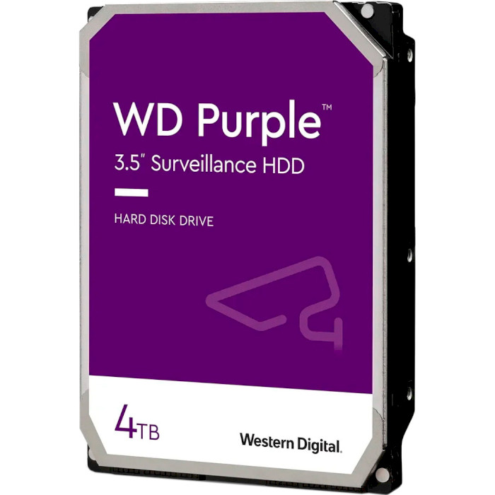 Жорсткий диск 3.5" WD Purple 4TB SATA/256MB (WD42PURU)