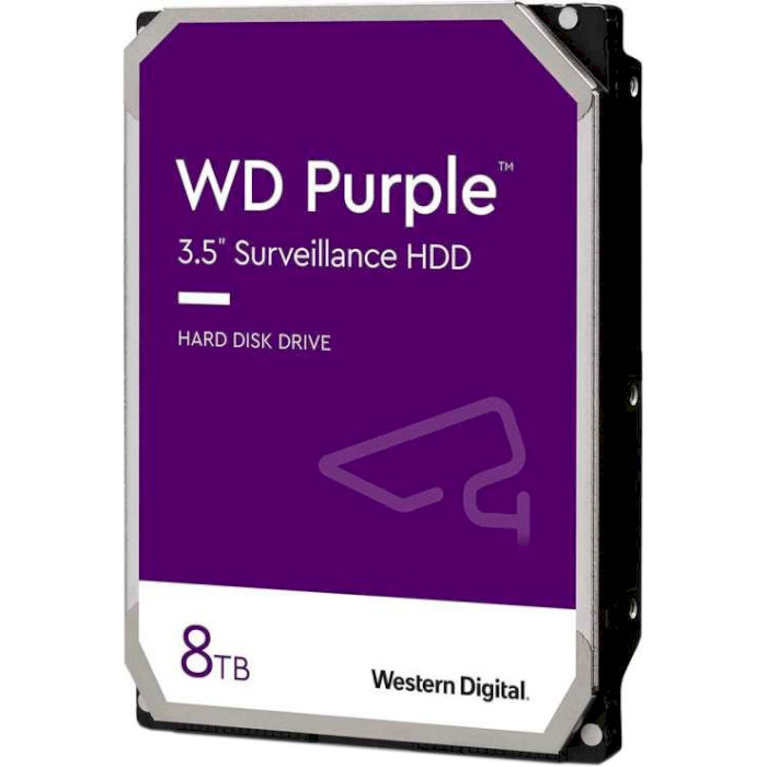 Жёсткий диск 3.5" WD Purple 8TB SATA/128MB (WD84PURU)