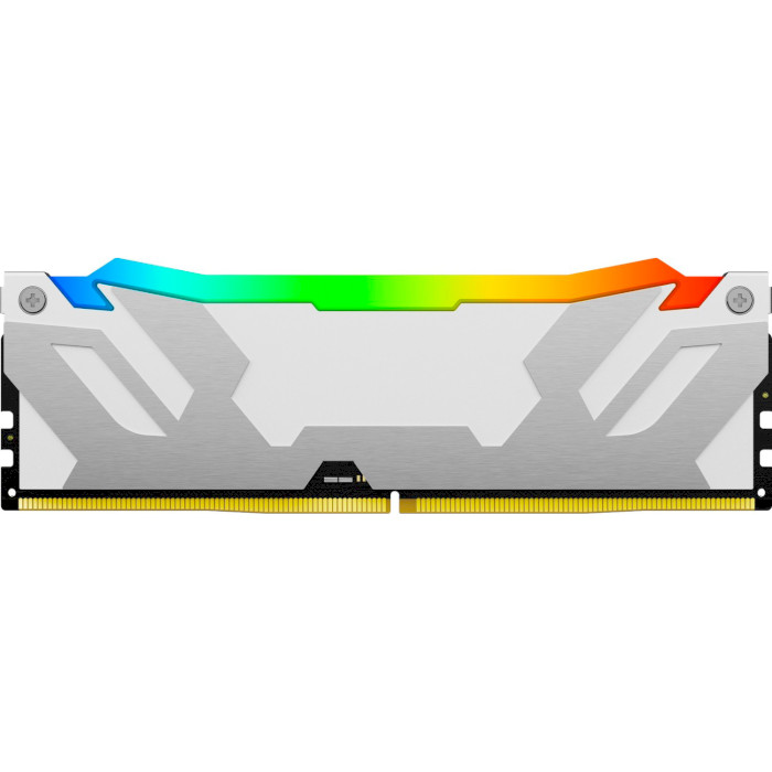 Модуль пам'яті KINGSTON FURY Renegade RGB White/Silver DDR5 6400MHz 32GB Kit 2x16GB (KF564C32RWAK2-32)