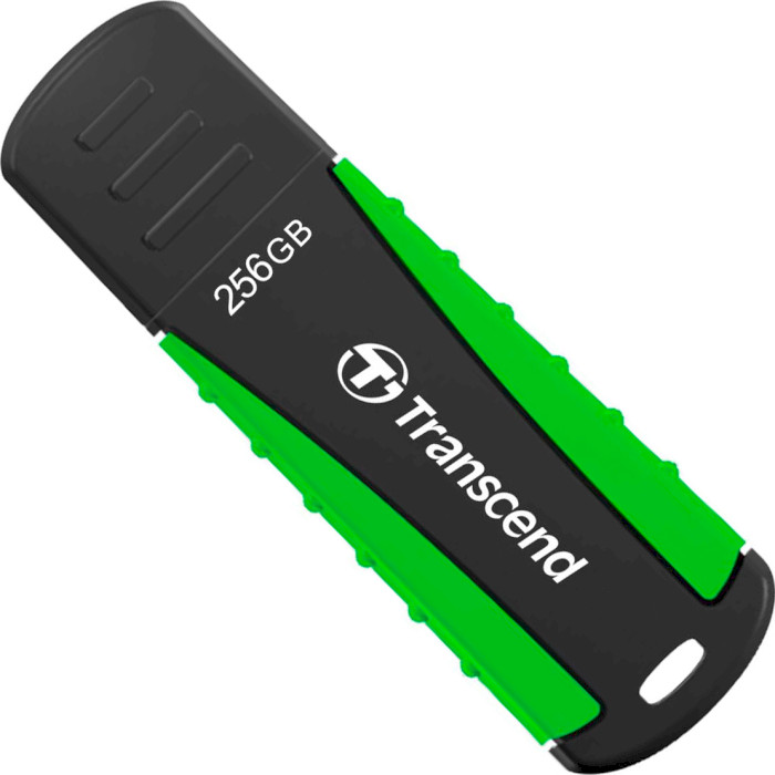 Флэшка TRANSCEND JetFlash 810 Rugged 256GB USB3.1 Black/Green (TS256GJF810)