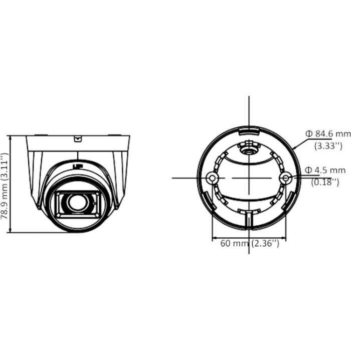 Камера видеонаблюдения HIKVISION DS-2CE76H0T-ITPFS (2.8)