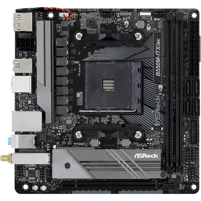 Материнська плата ASROCK B550M-ITX/ac