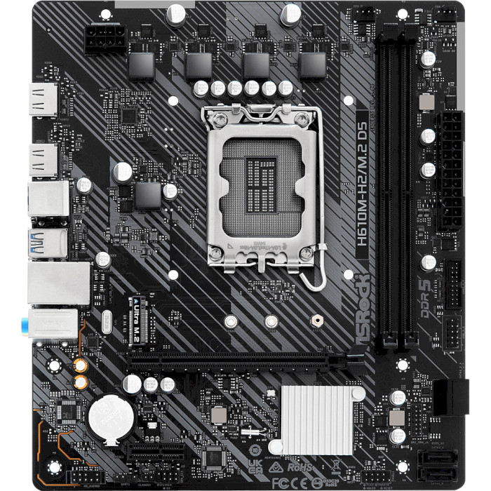 Материнська плата ASROCK H610M-H2/M.2 D5