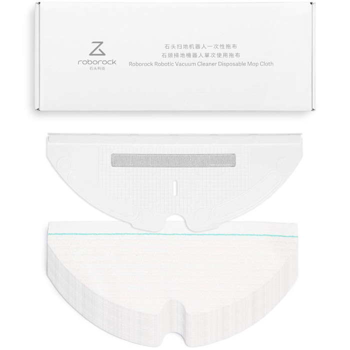Комплект одноразовых насадок для влажной уборки XIAOMI ROBOROCK Disposable Mop 30 Pcs (YCXTB01RR)