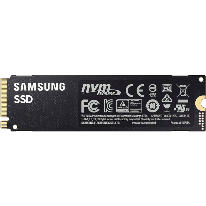 SSD диск SAMSUNG 980 Pro 1TB M.2 NVMe (MZ-V8P1T0B/AM)