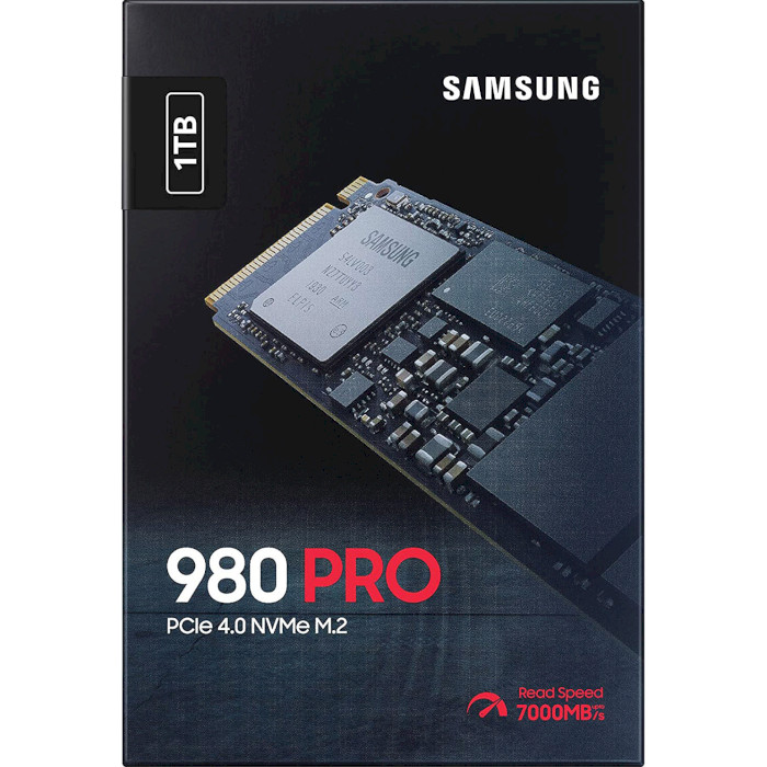 SSD диск SAMSUNG 980 Pro 1TB M.2 NVMe (MZ-V8P1T0B/AM)