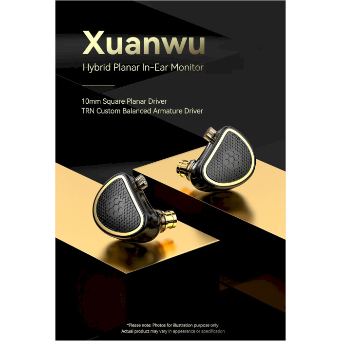 Навушники TRN Xuanwu Black Gold