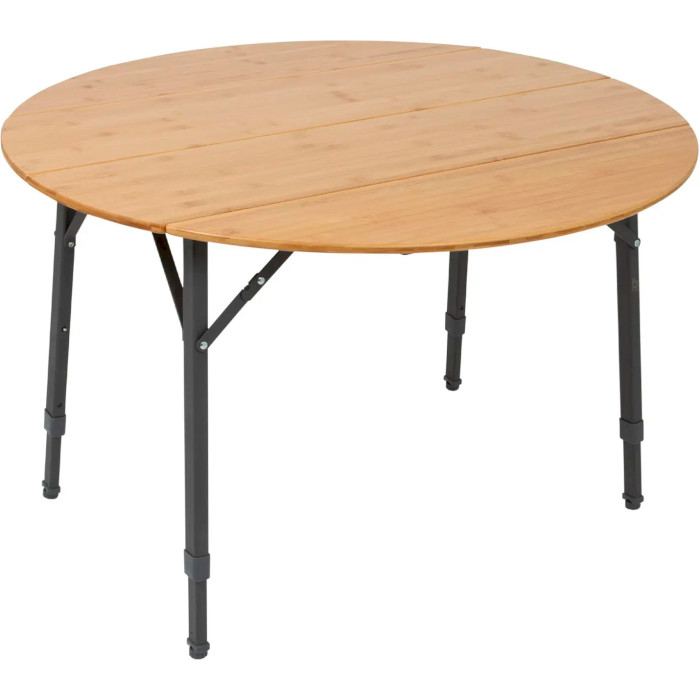 Кемпинговый стол BO-CAMP Poundbury Round 90x90см Brown (1404656)