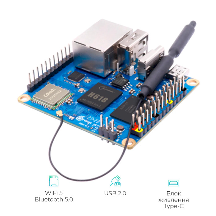 Мікро-ПК ORANGE PI Zero3 2GB