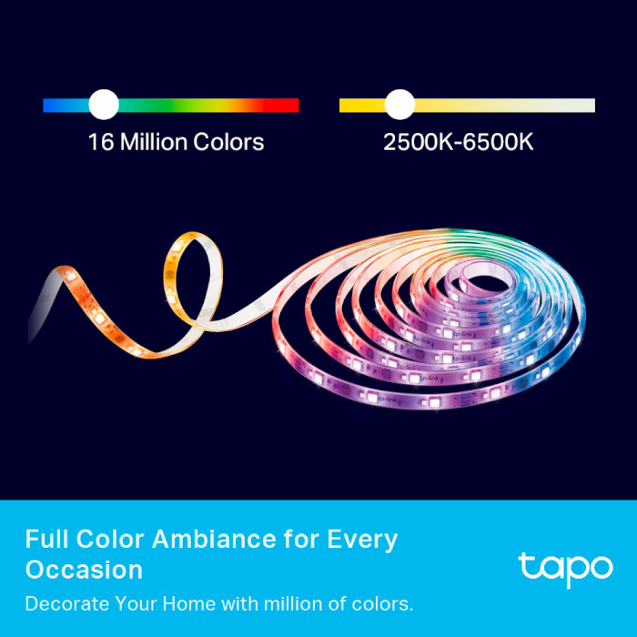 Умная LED лента TP-LINK TAPO L930-5 RGB 5м