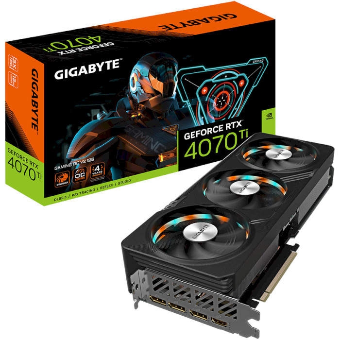 Відеокарта GIGABYTE GeForce RTX 4070 Ti Gaming OC V2 12G (GV-N407TGAMING OCV2-12GD)