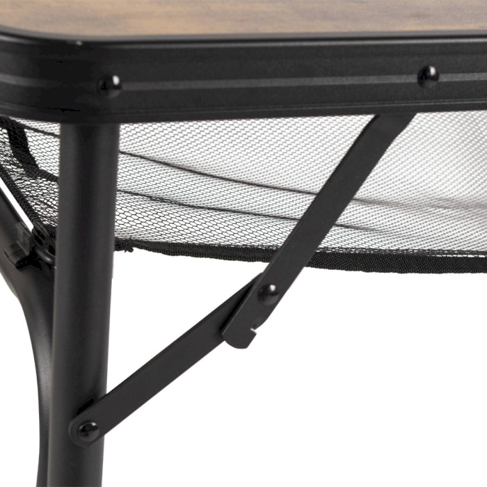 Кемпинговый стол BO-CAMP Decatur 90x60см Black/Wood (1404200)