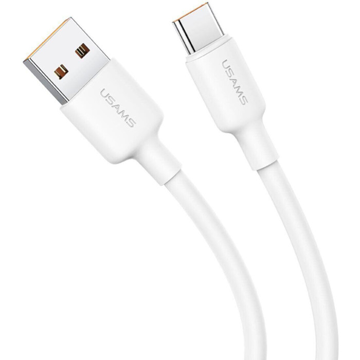 Кабель USAMS US-SJ622 U84 Type-C 3A Charging & Data Cable 0.5м White (SJ622USB01)