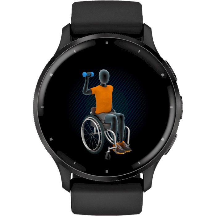 Смарт-часы GARMIN Venu 3 45mm Black (010-02784-01/51)