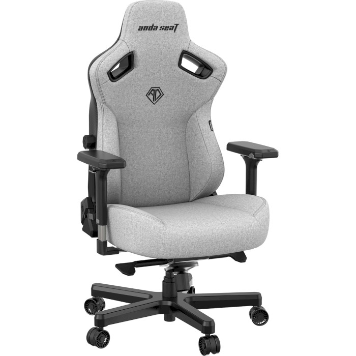 Крісло геймерське ANDA SEAT Kaiser 3 L Gray Fabric