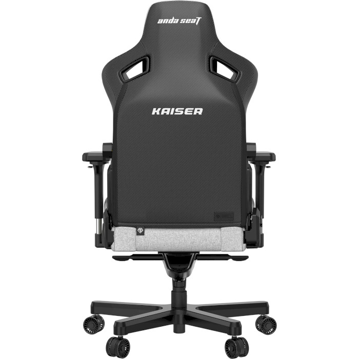 Крісло геймерське ANDA SEAT Kaiser 3 L Gray Fabric