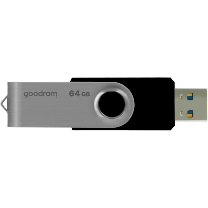 Флэшка GOODRAM UTS3 64GB USB3.2 Black (UTS3-0640K0R11)
