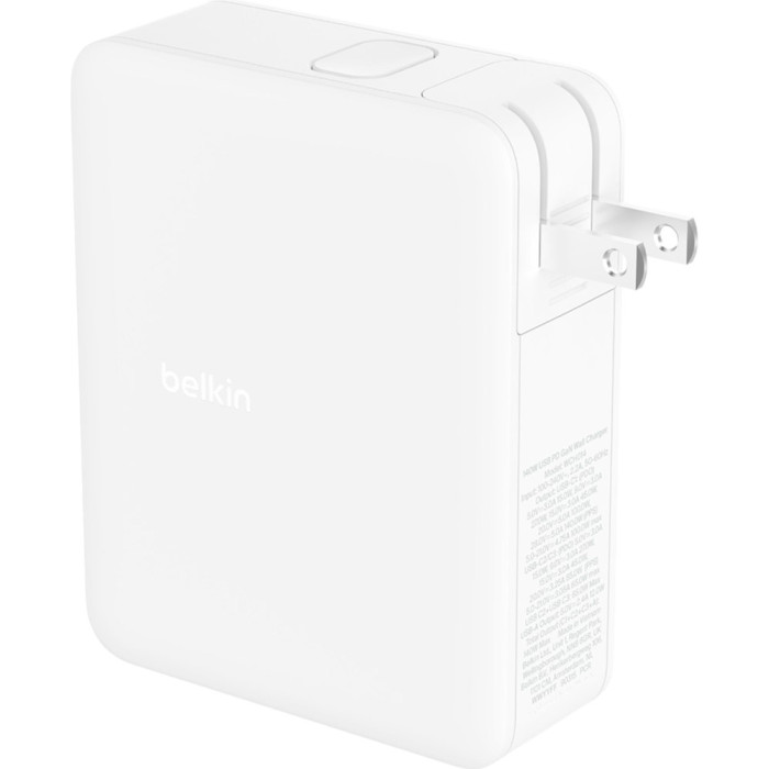 Зарядний пристрій BELKIN Boost Up Charge Pro GaN 4-Ports Charger 140W White (WCH014BTWH)