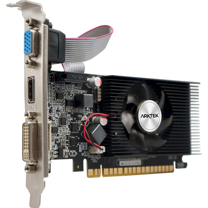 Видеокарта ARKTEK GeForce GT 610 2GB GDDR3 64-bit LP (AKN610D3S2GL1)
