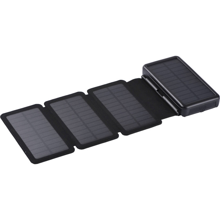 Повербанк з сонячною батареєю 2E Power Bank 2E Solar 20000 20000mAh Black